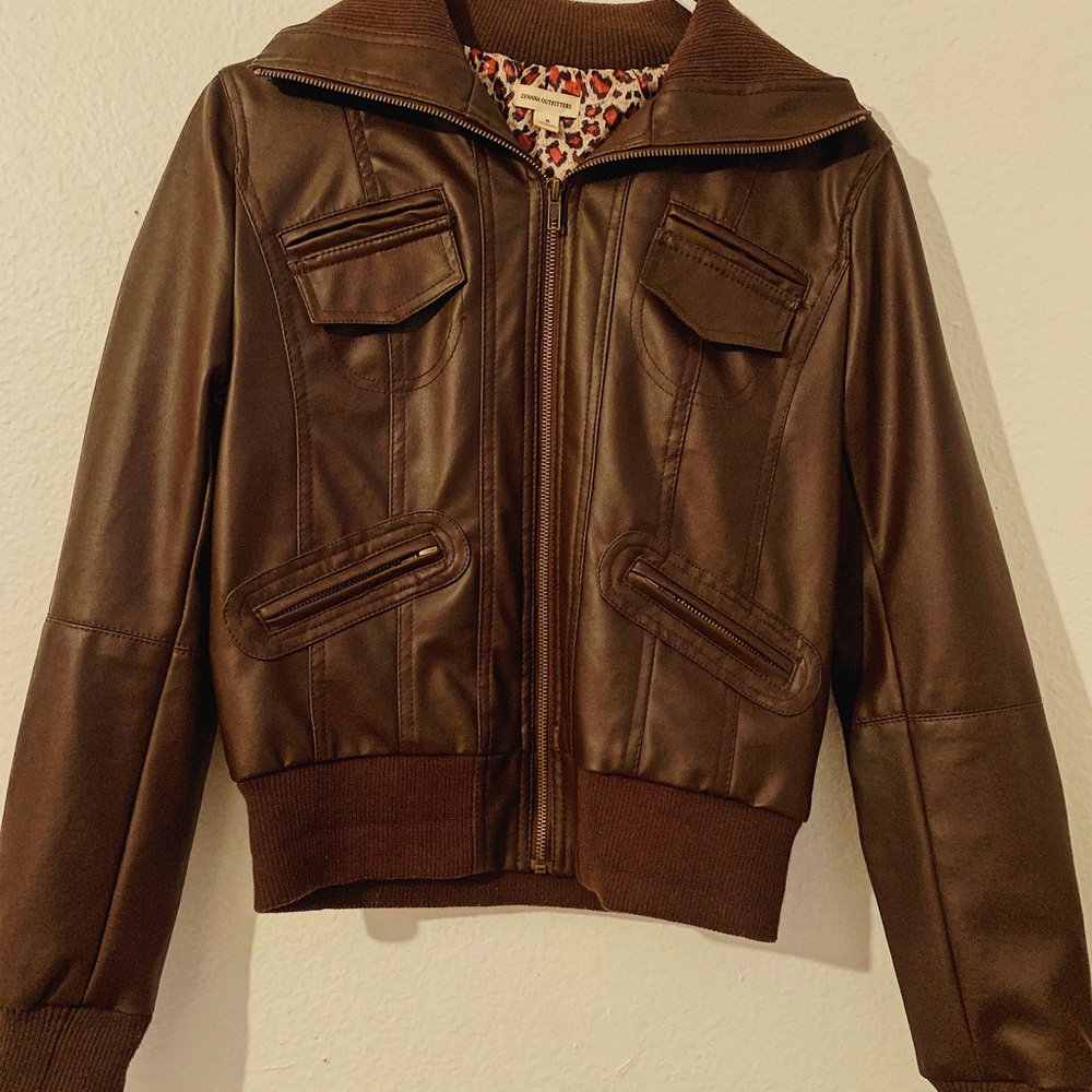 Brown Leather Jacket